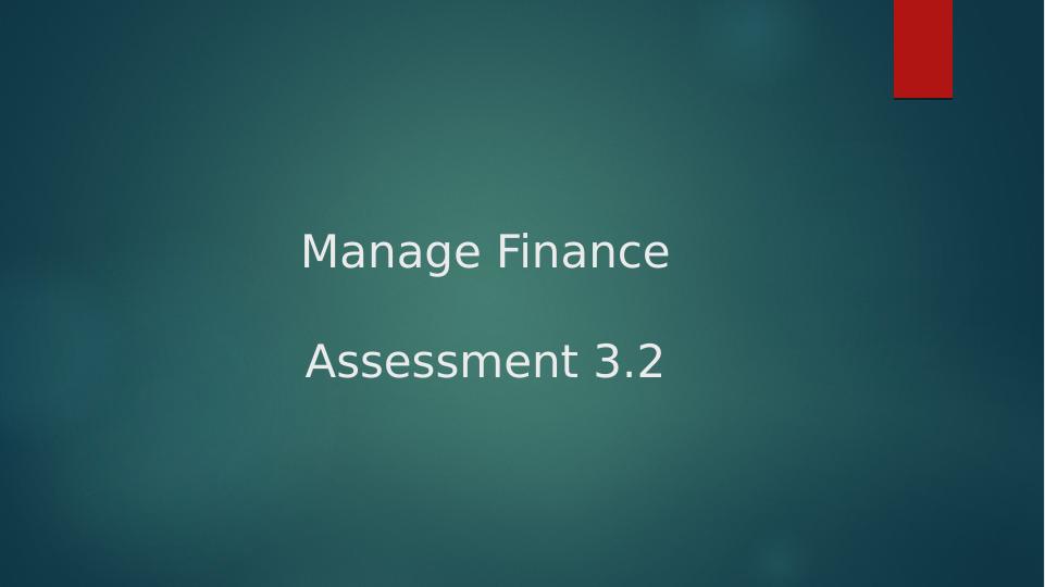 Assessment on Manage Finance 2022_1