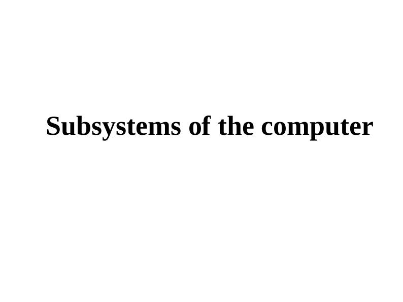 Computer Systems Architecture_2