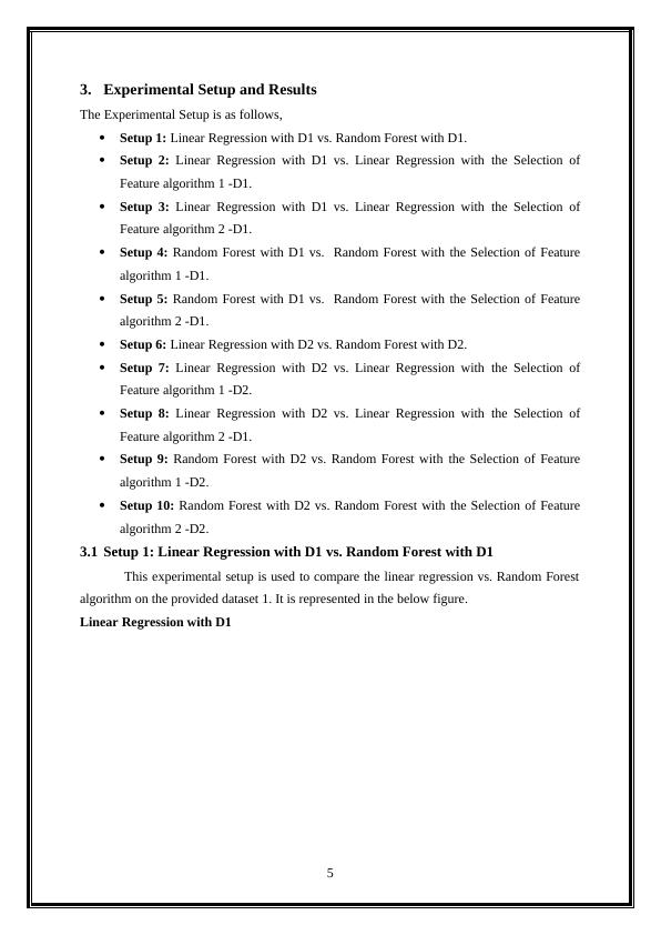 Comparing Linear Regression and Random Forest Algorithms for Big Data ...