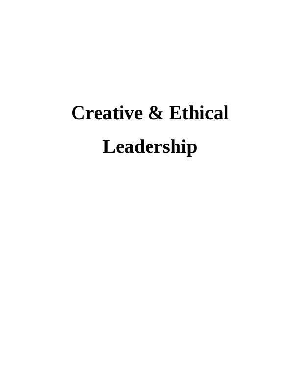 Creative & Ethical Leadership_1