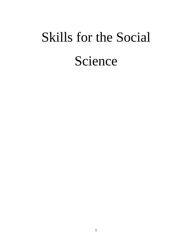 Importance of Academic Writing Styles in Social Science_1