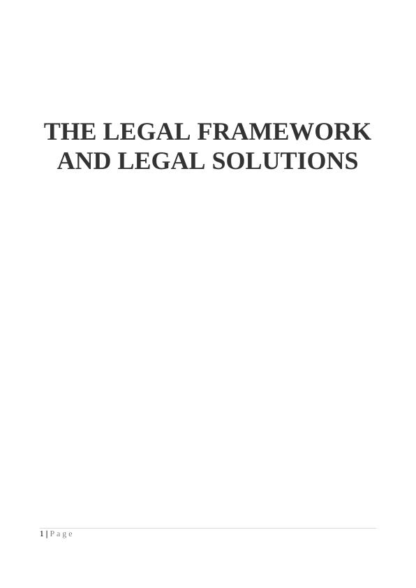 Assignment on English Legal Framework Impact on Consumer and Employment Law_1