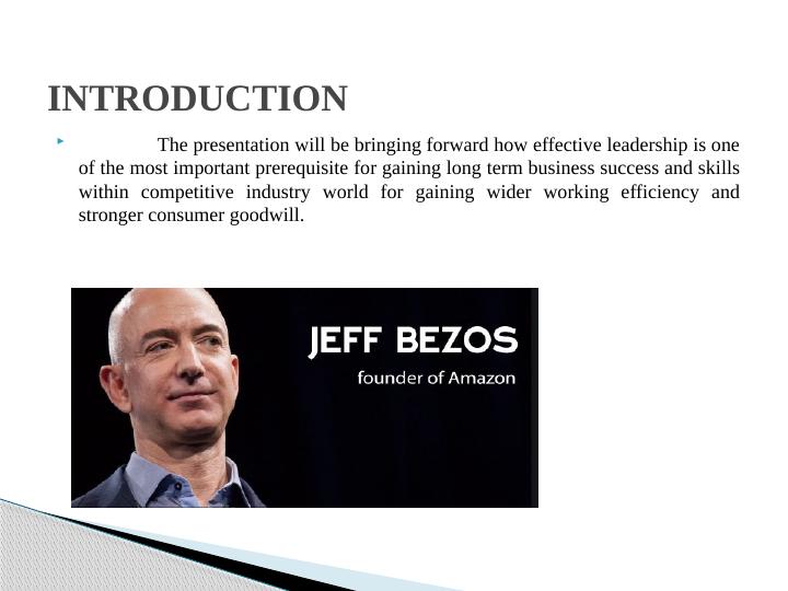 The Role of Jeff Bezos as an Effective Leader in the Success of Amazon_2