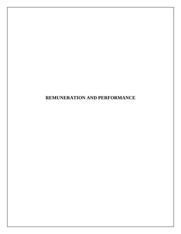 Remuneration and Performance_1