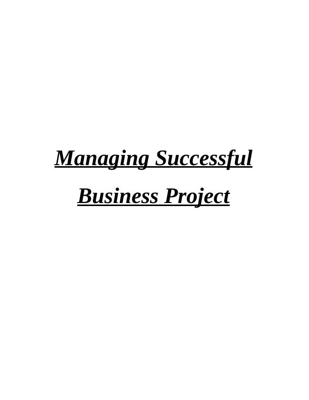 Managing Successful Business Project - Victorinox_1