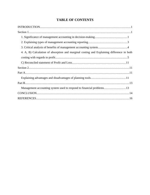 Management Accounting Assignment: Agmet Company_2