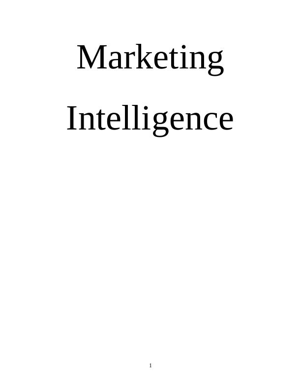 Marketing Intelligence Report - Primark_1