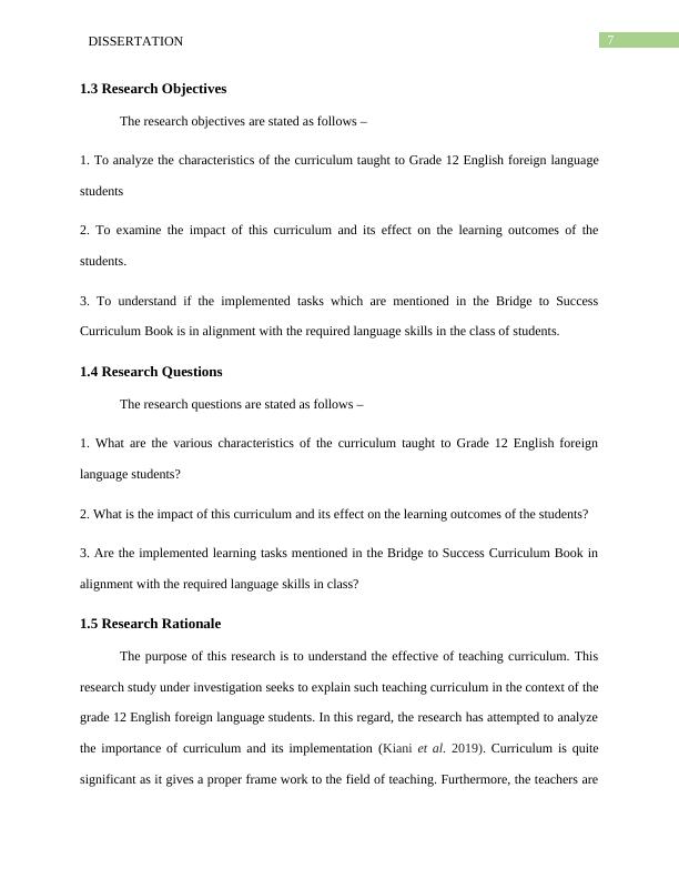 The Analysis of Grade 12 English as a Foreign Language Curriculum: Alignment of Curriculum and Implementation_8