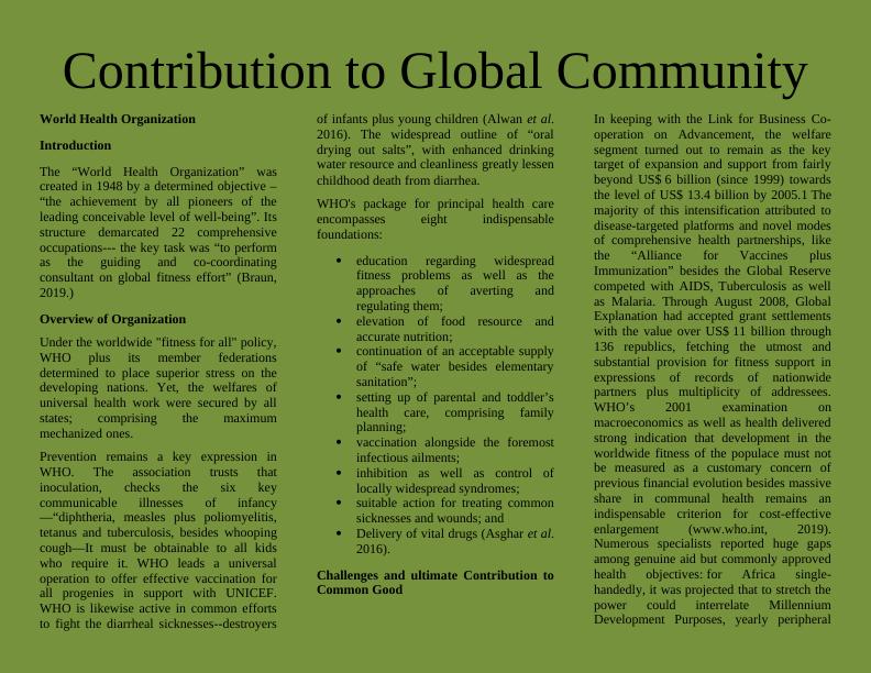 Contribution to Global Community_1