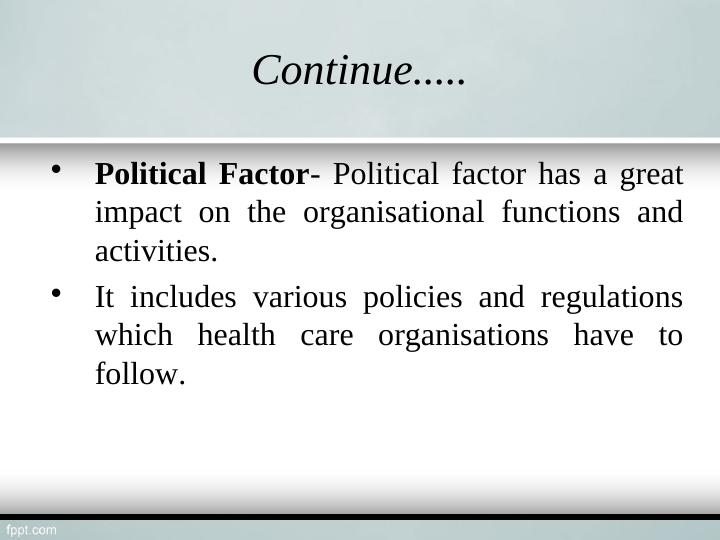 Influences on Health and Social Care Organisations_4