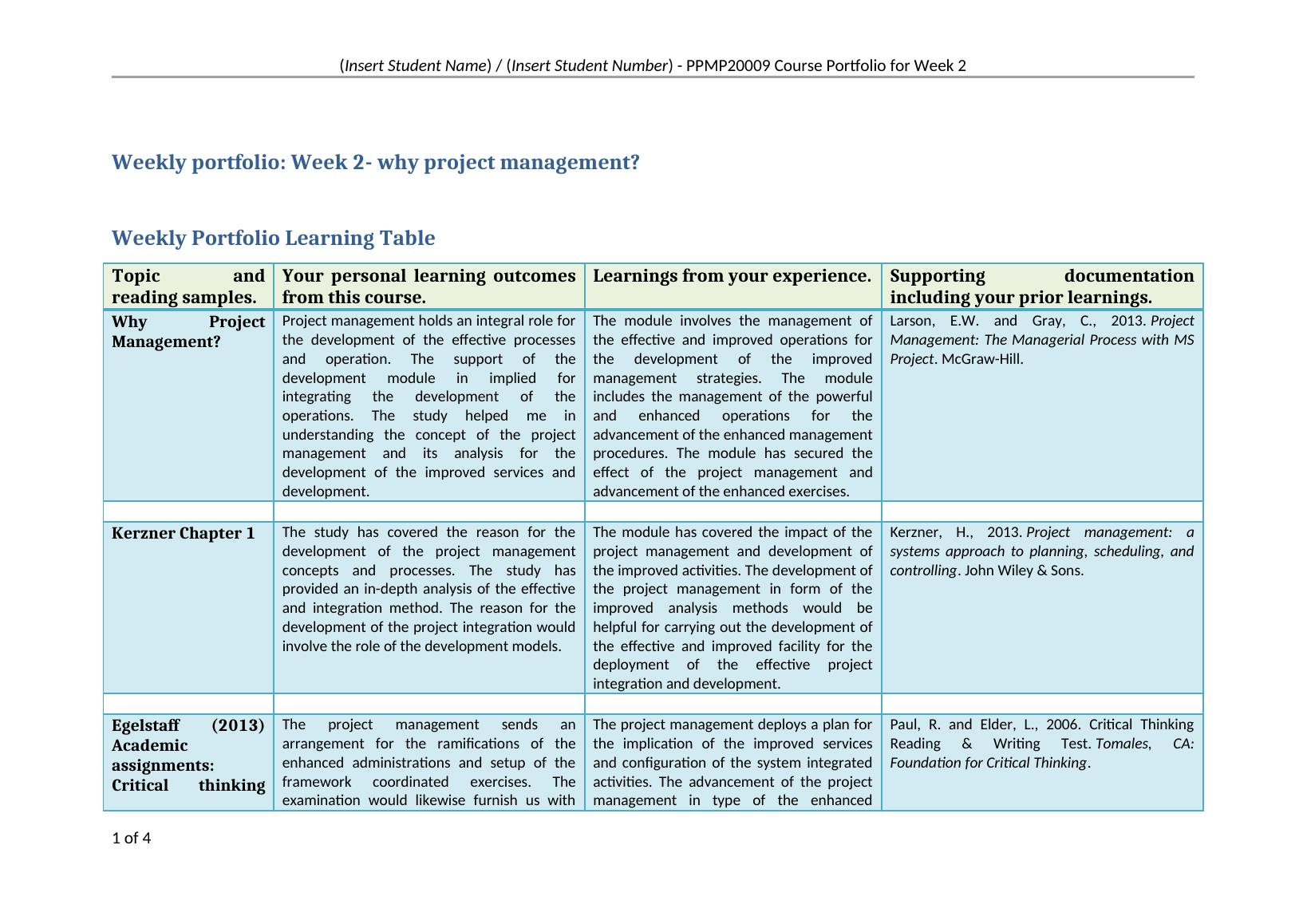 PPMP20012 Program and Portfolio Management Information : Assignment_1