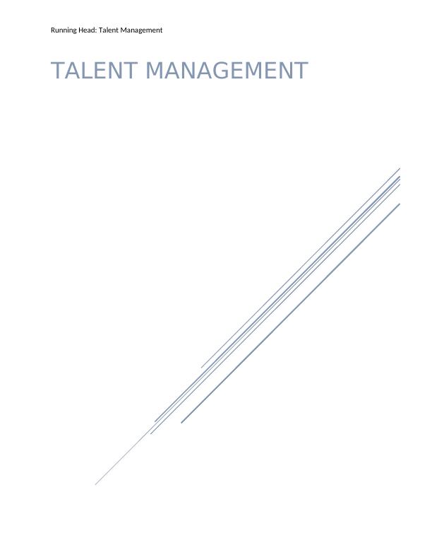 Assignment on Talent & Talent Management_1