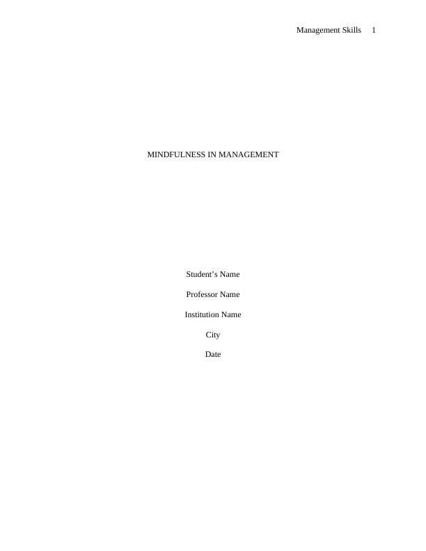 Management Skills Assignment PDF_1