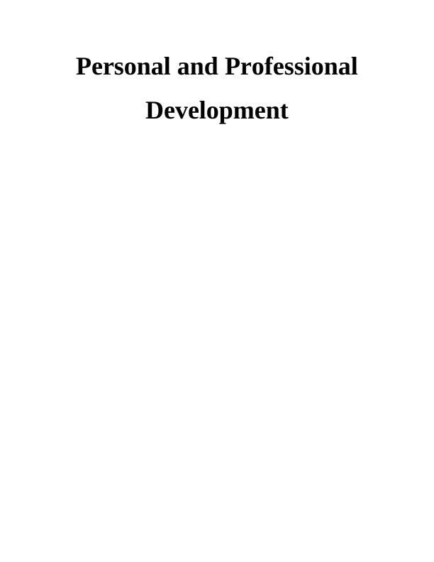 Personal and Professional Development – PDF_1