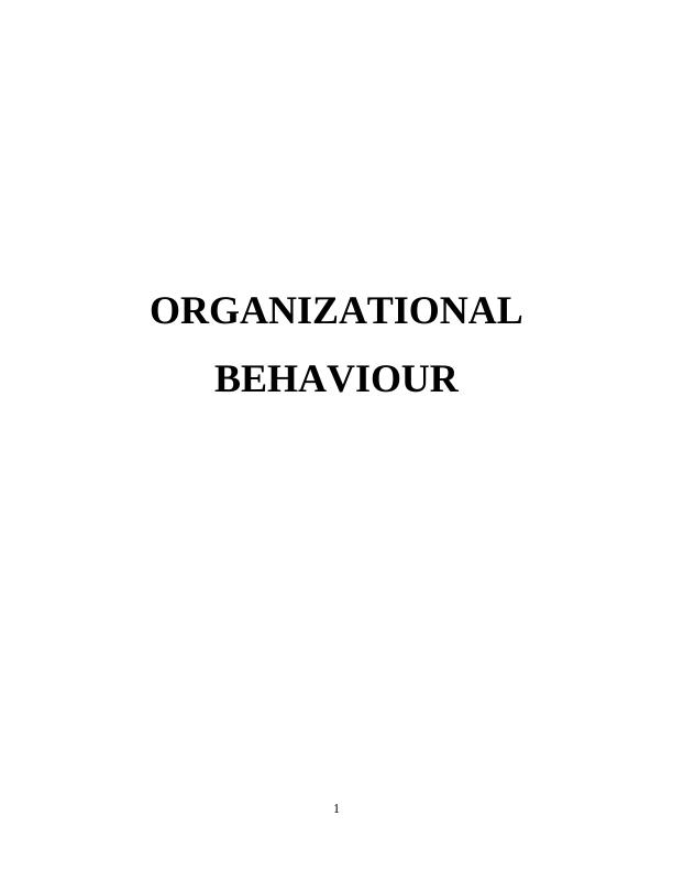 Impact of Culture, Power, and Politics on Organizational Behavior_1