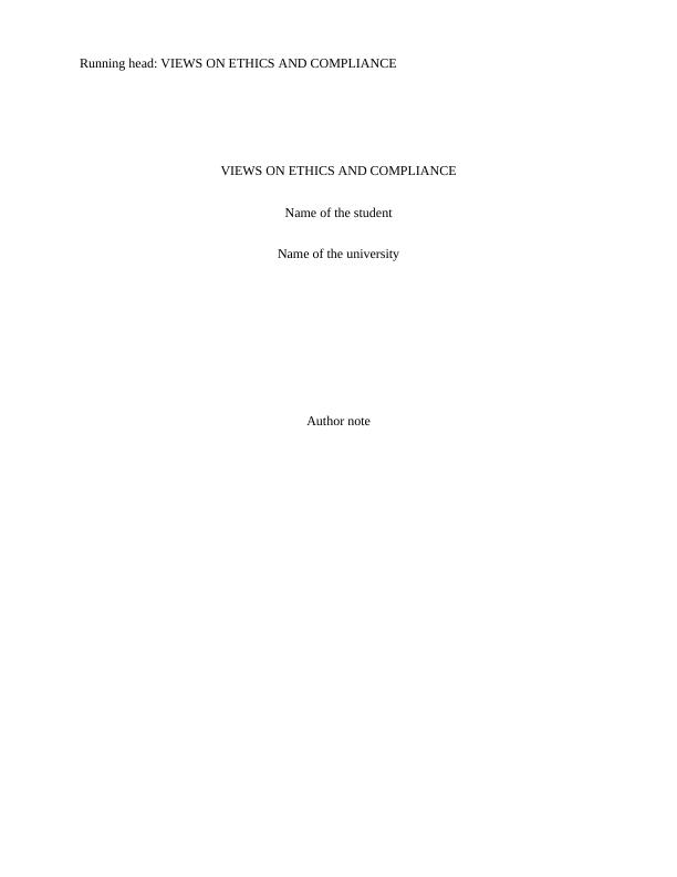 Views on ethics and compliance PDF_1