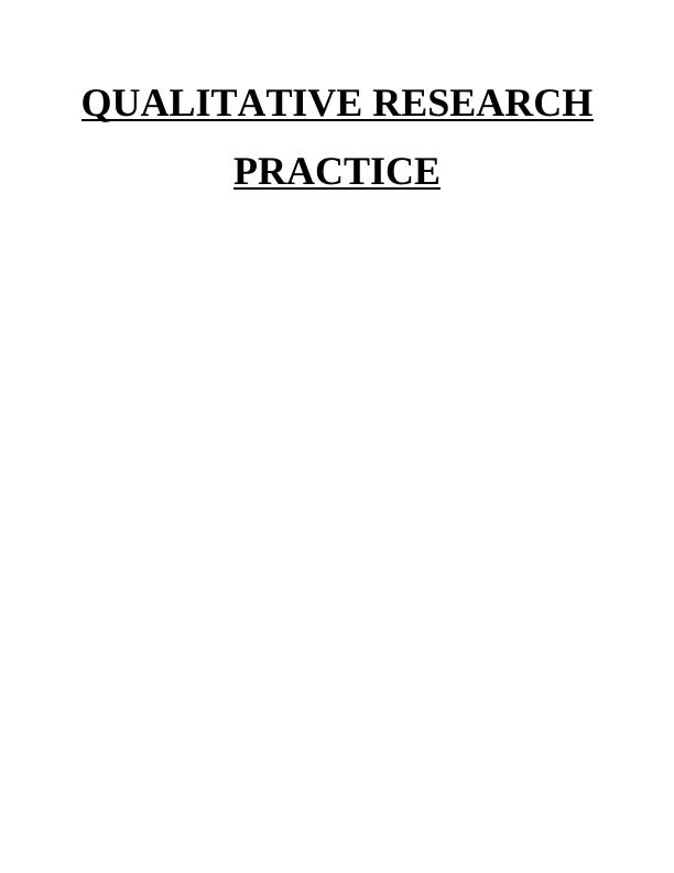 Qualitative Research Strategy: Observation, Interview, and Focus Group_1