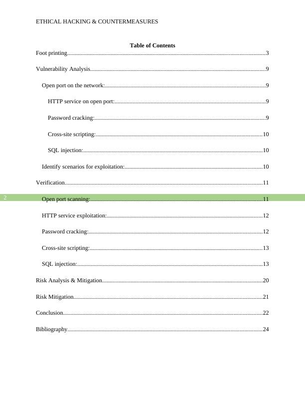 Ethical Hacking & Countermeasures Report 2022_3