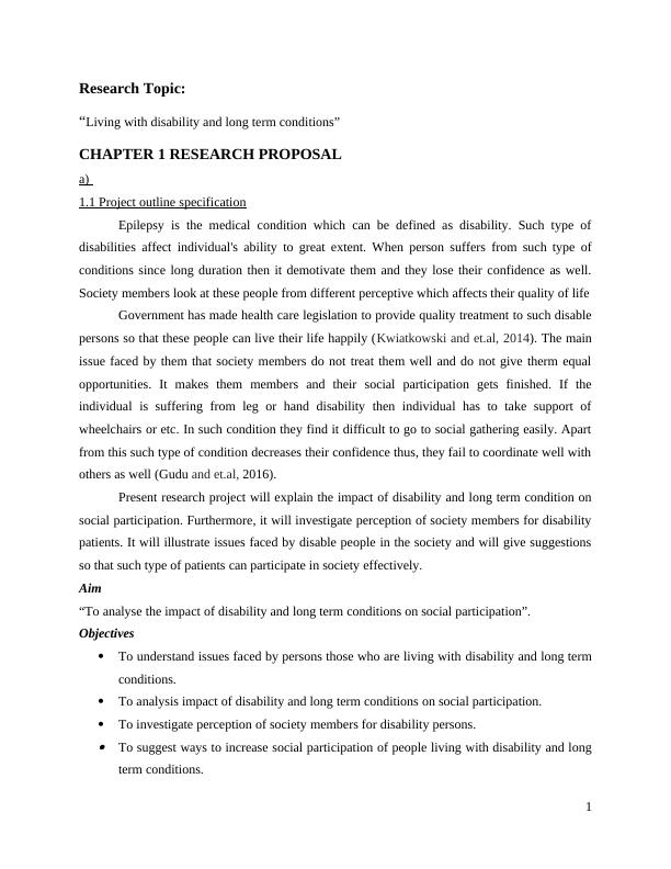 Research Project on Living with Disability and Long Term Conditions_3