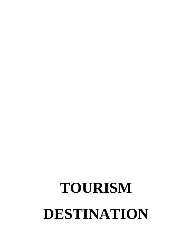 Tourism Destination Assignment - UK_1