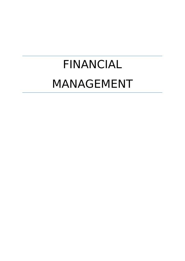 Financial Management_1
