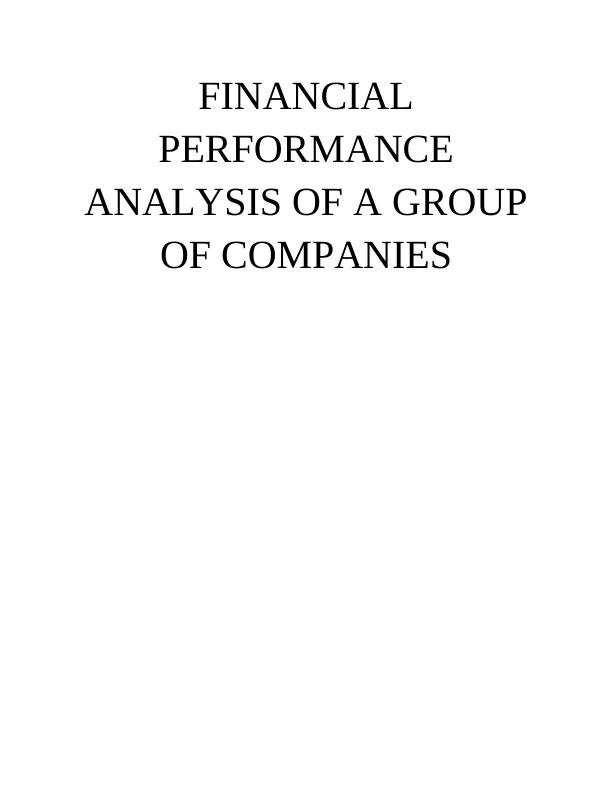 Financial Performance Analysis of Marks and Spencer_1