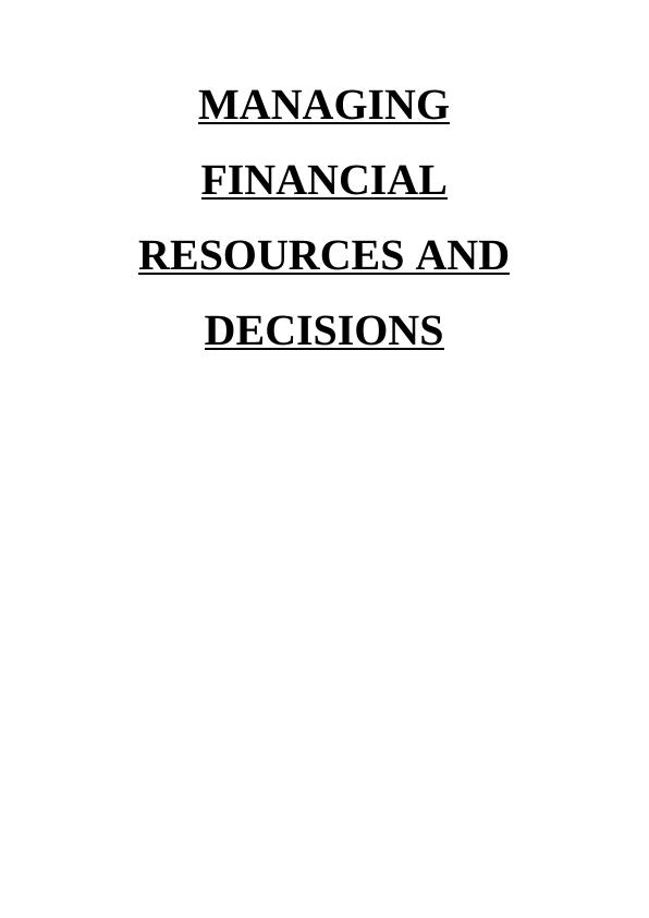 Managing Financial  Resources_1