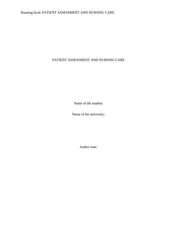 (PDF) Assessment of nurse-patient communication_1