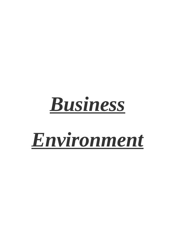 Business Environment: Plus500 Company Analysis_1