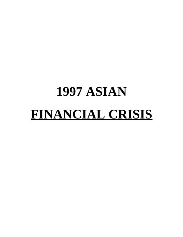 1997 Asian Financial Crisis_1