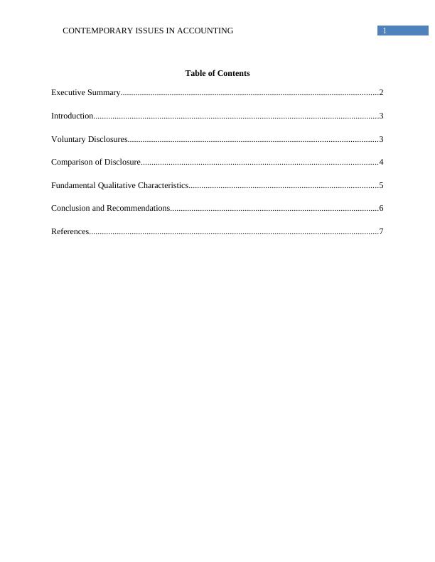 Fundamental Qualitative Characteristics