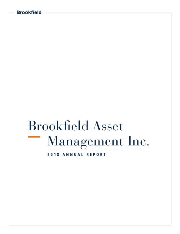 Brookfield Asset Management Report 2022