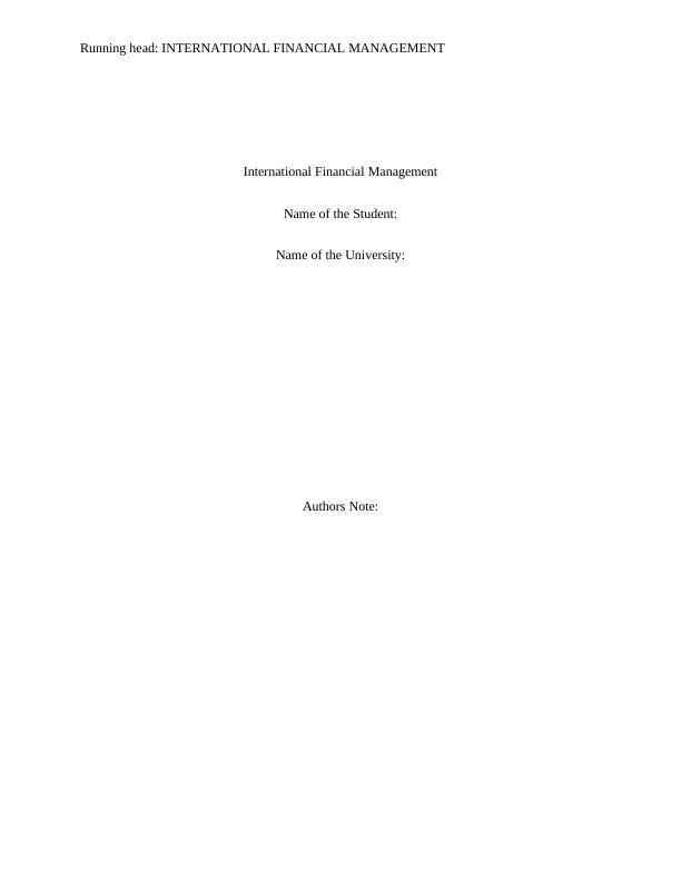 International Financial  Management  PDF_1