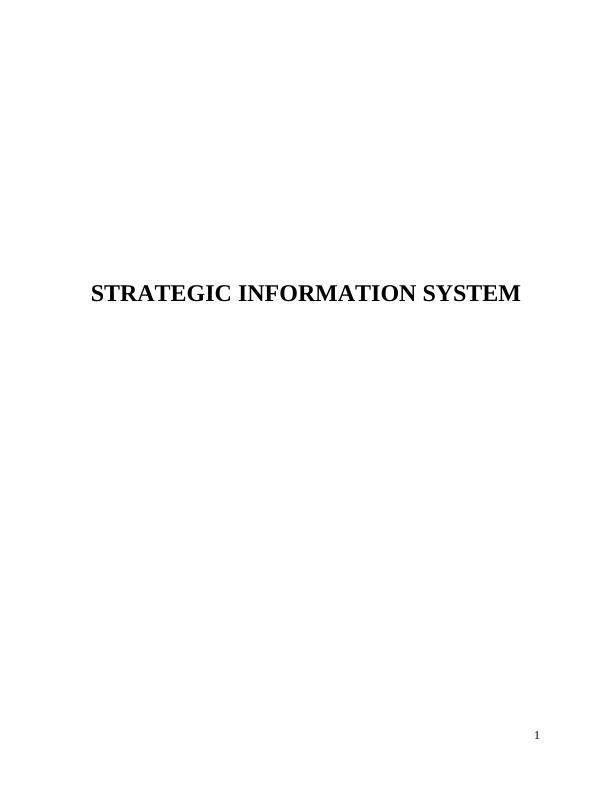 System Information Systems (STEM) TABLE OF CONTENTS_1