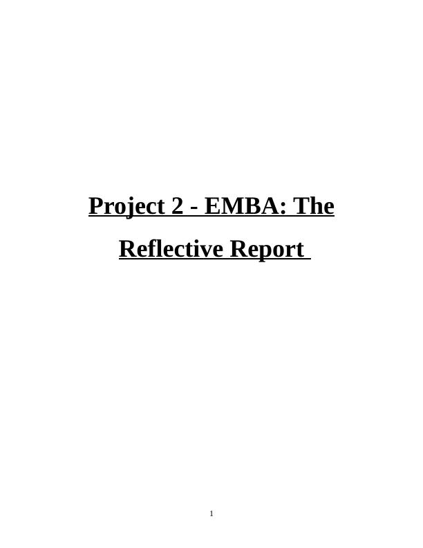 Reflective Report on Research Methods and Processes_1
