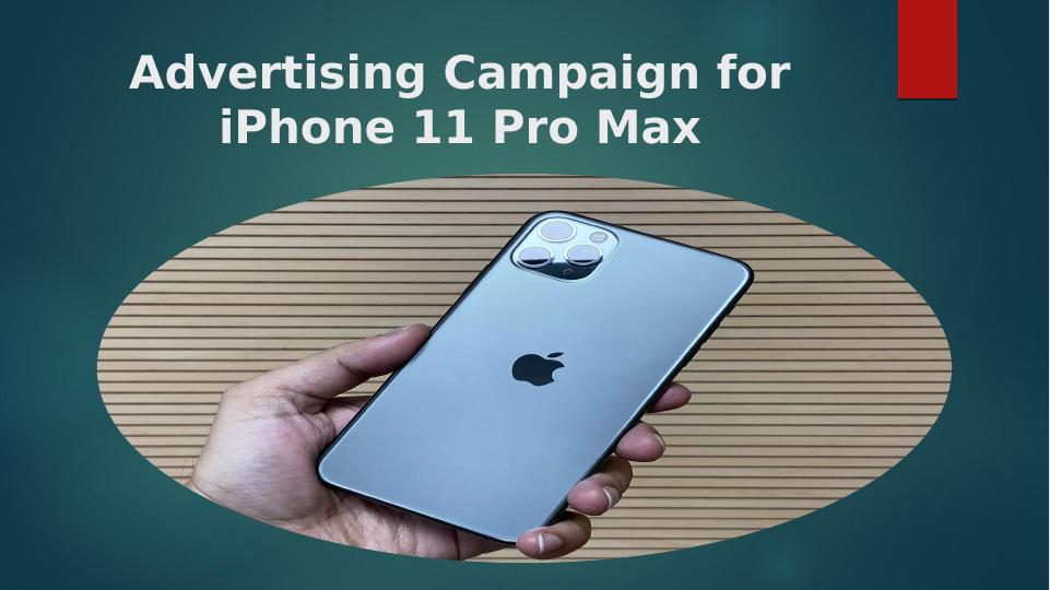 Advertising Campaign for iPhone 11 Pro Max Article 2022_1