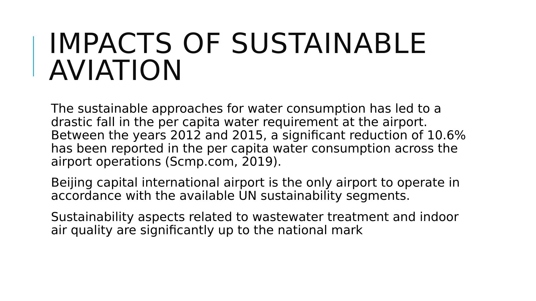 Sustainable Aviation and Airport Operations