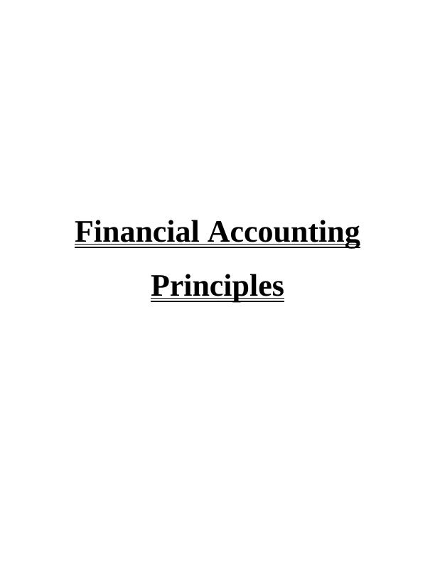 Principles of Financial Accounting - Doc_1