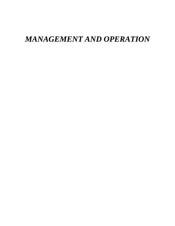 Management and Operation: Role of Leader and Manager in Organisation_1