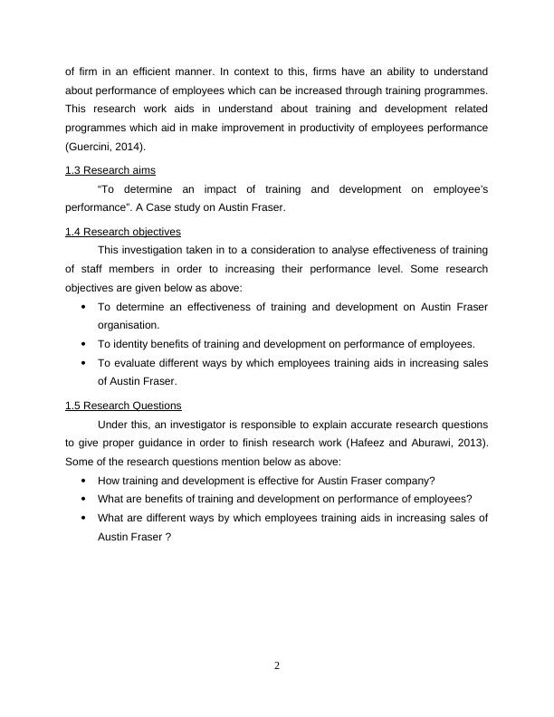 Research Methodology Assignment - Impact of Training and Development on Employee_4