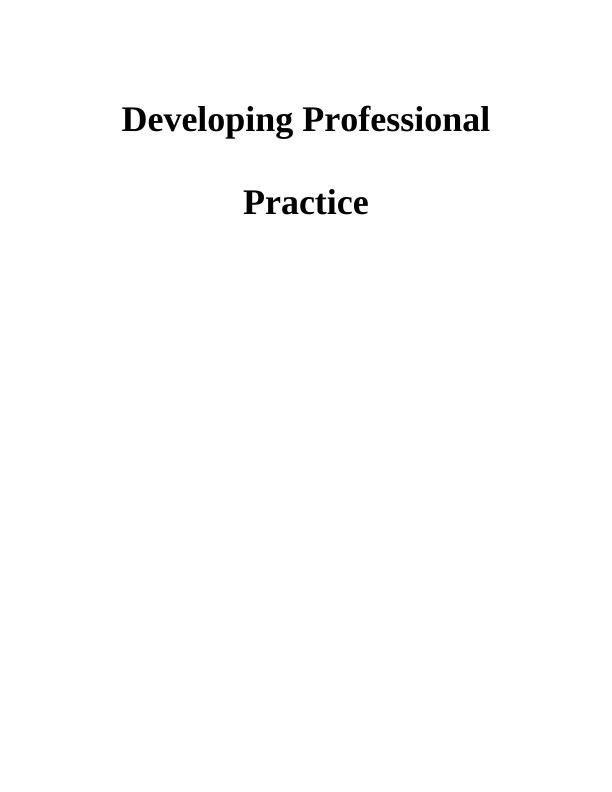 Developing HR Professional Practice_1