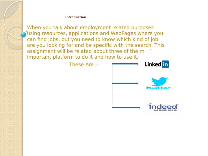 Knowledge and Creativity: Using LinkedIn, Twitter, and Indeed to Find Job Opportunities_3