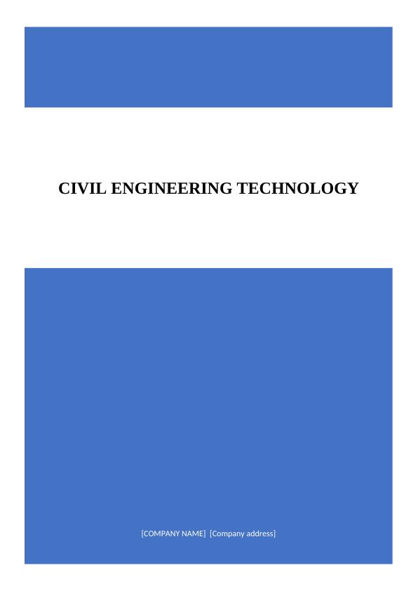 (PDF) Civil Engineering Technology_1