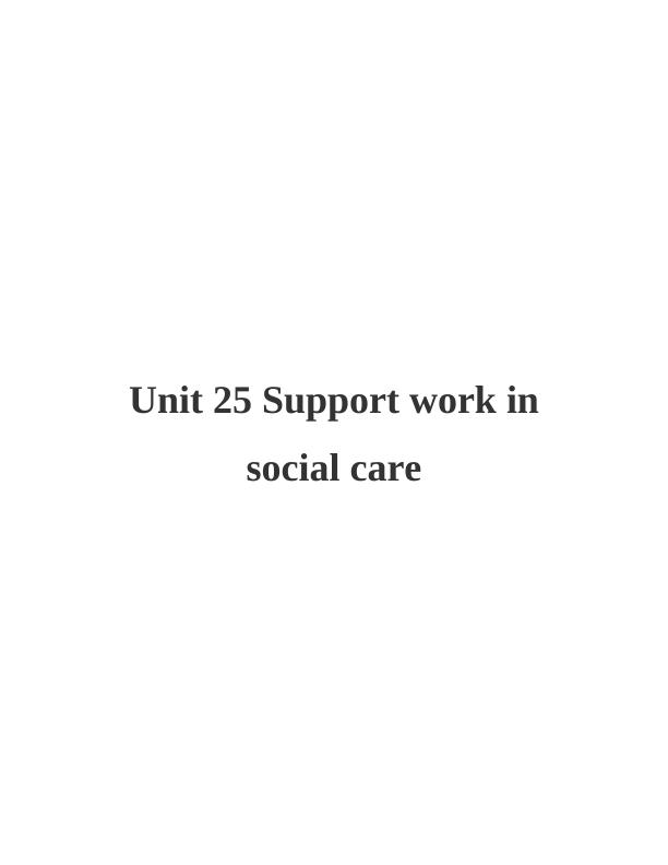 The Support Work of the Health and the Social Care_1