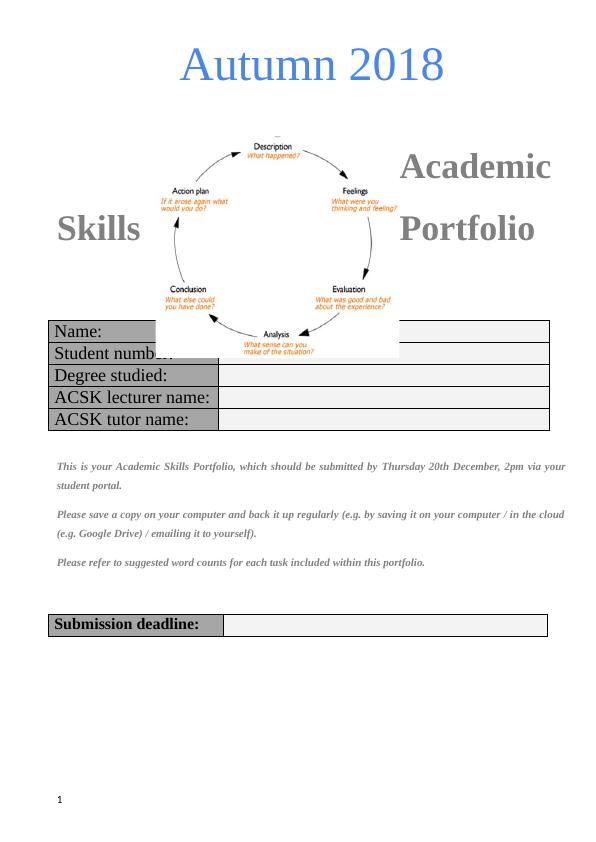 Autumn 2018 Academic Skills Portfolio_1