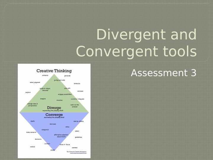 Convergent and Divergent Tools: Analysis and Application_1