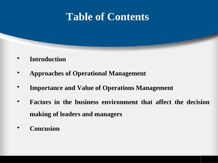 Approaches of Operational Management_2