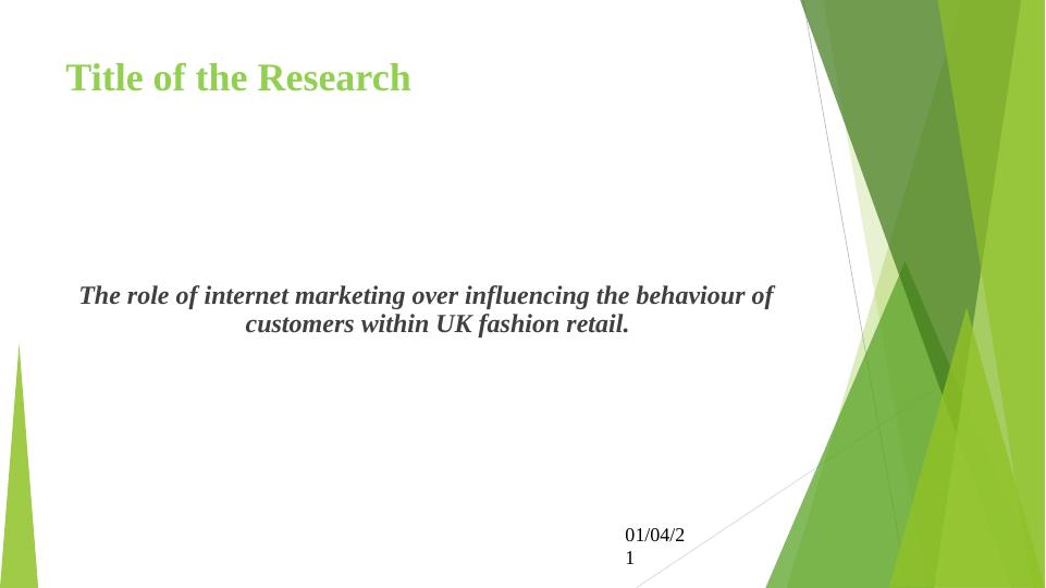 The Role of Internet Marketing in Influencing Customer Behavior in UK Fashion Retail_3