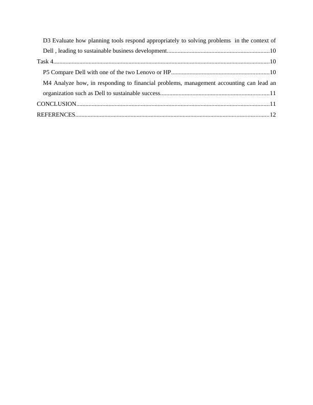 Introduction to Management Accounting TABLE OF CONTENTS_3