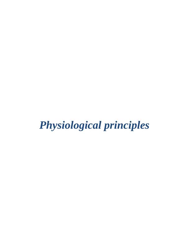 Physiological Principles for Social Care : Report_1